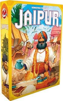 Jaipur - Jeu de plateau de stratégie à deux - Rouge et Noir