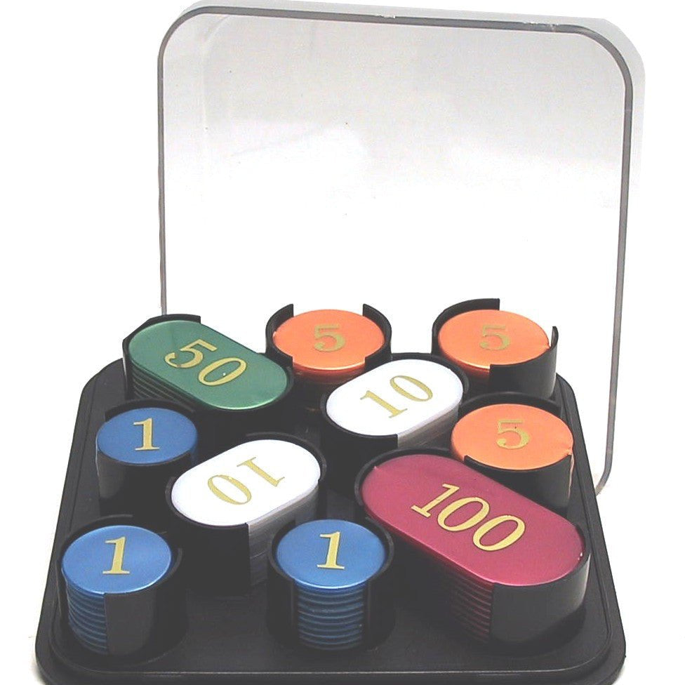 Rouleau 25 Jetons Poker Premium Clay Composite 14g Rouge