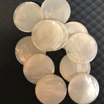 Jetons de 421 marbrés - Blanc - par 25 - jeu de dés coffret de dés - Rouge et Noir
