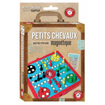 Jeu de petits chevaux - Magnétique - Jeux de Voyage - Rouge et Noir