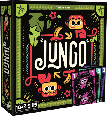 Jungo - Jeu de plateau de stratégie d'ambiance enfants cadeau - 12a - Rouge et Noir