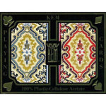 Kem double bridge - Paisley - jeu de cartes bridge - Rouge et Noir