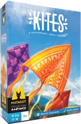 Kites - Jeu de plateau de stratégie coopératif - Rouge et Noir