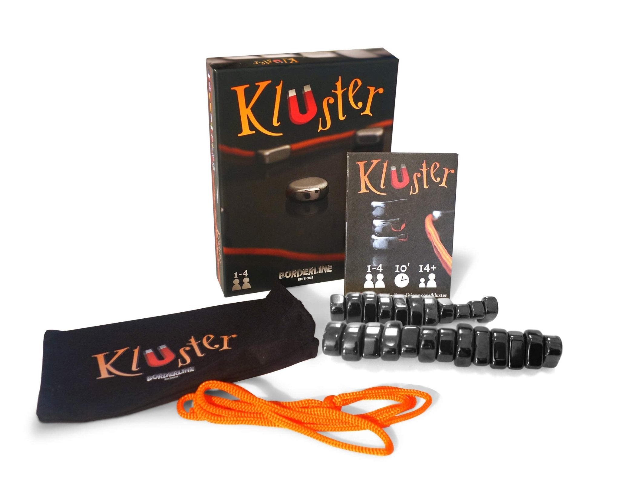 Kluster - Jeu de plateau de stratégie coopératif - Rouge et Noir