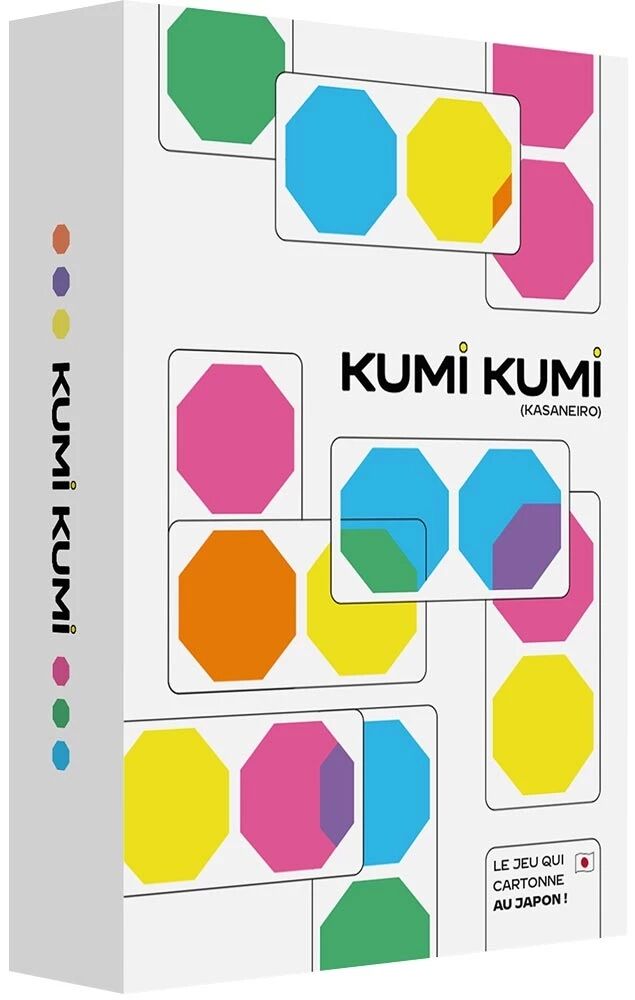 Kumi kumi - jeu de plateau de stratégie et ambiance - Rouge et Noir