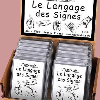 La Langue des Signes - fin de soirée à partager solitaire - Rouge et Noir
