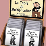 La table de multiplication - fin de soirée à partager - Rouge et Noir