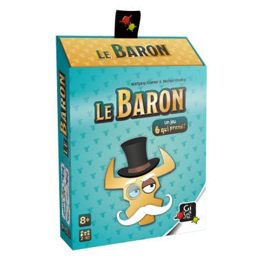 Le baron - jeu de plateau de stratégie et ambiance - Rouge et Noir