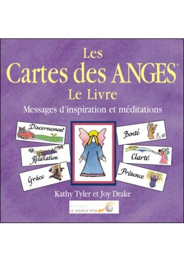 Les carte des anges - Findhorn - jeu divinatoire - Rouge et Noir
