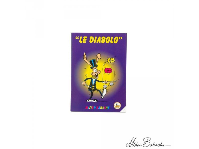 Livret Diabolo - Mode d'emploi Mister Babache - extérieur - Rouge et Noir