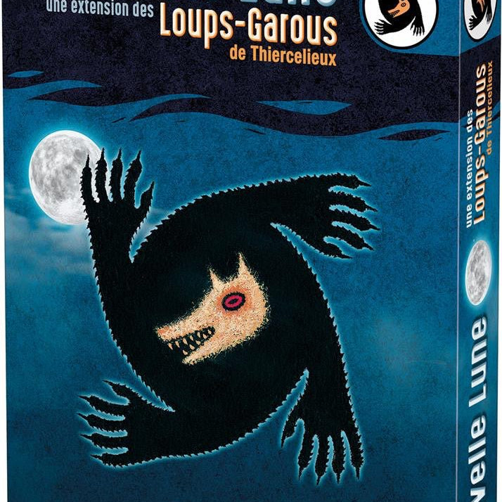 Loups - Garous Extension Nouvelle Lune - Jeu de plateau de rôles enfants - Rouge et Noir