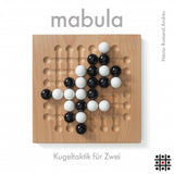 Mabula - jeu de plateau de stratégie à deux - Rouge et Noir