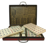 Mah - Jong - Coffret chinois - XXL - jeu traditionnel jeu de mah - jong - Rouge et Noir