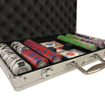 Mallette de 300 jetons - Chips Palace Next G - 14,5 gr - mallette de poker aluminium coffret de poker de luxe - Rouge et Noir