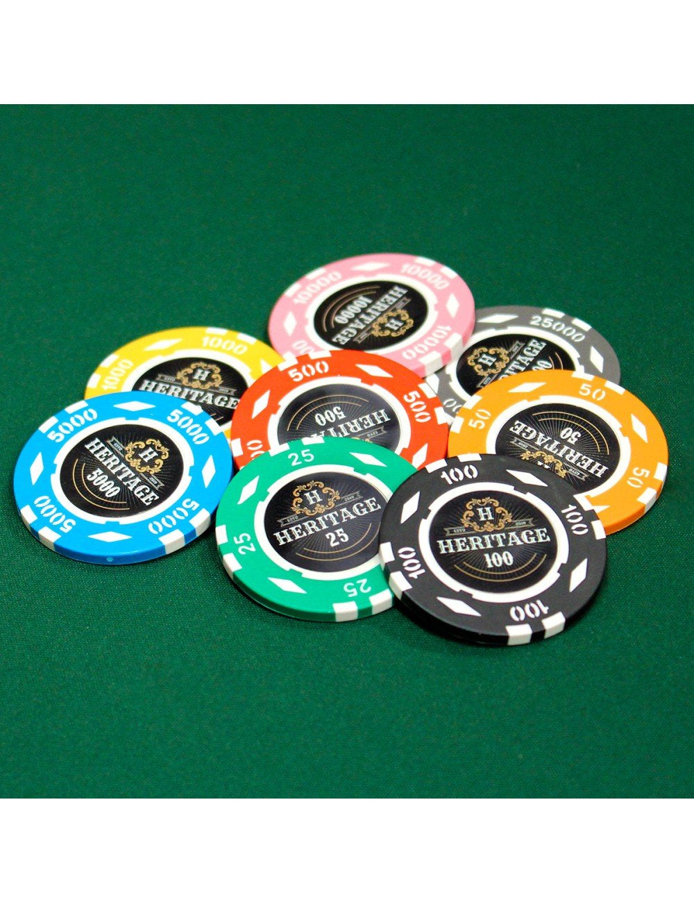 Mallette de 300 jetons - Style Wenge - jetons Héritage - 14,5 gr - mallette de poker aluminium coffret de poker de luxe - Rouge et Noir