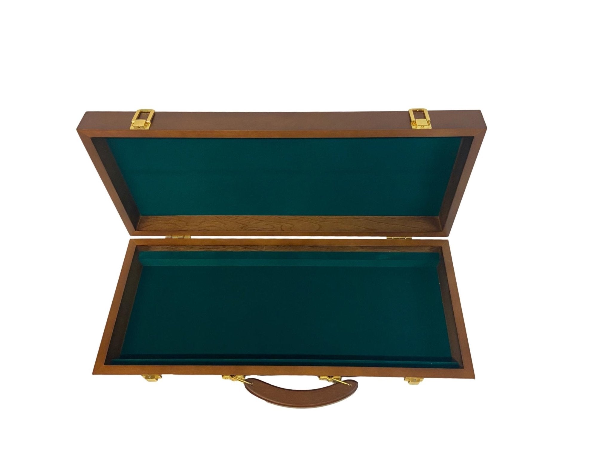 Mallette de 500 jetons - Bois avec racks - Sunshine - 14,5 gr - mallette de poker en aluminium coffret de poker de luxe cadeau bel objet - Rouge et Noir