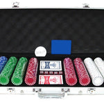 Mallette de 500 jetons - Diamonds - 11,5 gr - mallette de poker aluminium - Rouge et Noir