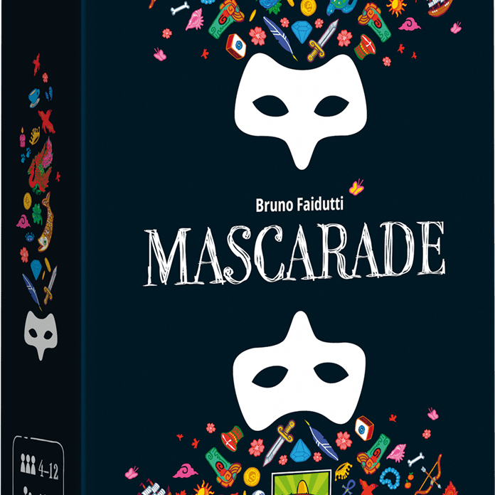 Mascarade - Jeux de Société et de Plateaux - Rouge et Noir