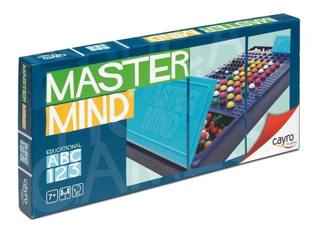 Mastermind PlayMind version - Jeu de plateau de stratégie à deux enfants - Rouge et Noir