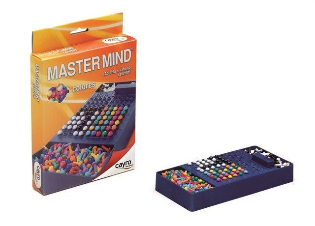 MasterMind - PlayMind voyage - Jeux de Voyage - Rouge et Noir