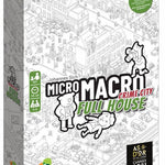 Micro Macro - Crime city - Full house - Jeu de plateau de stratégie coopératif - Rouge et Noir