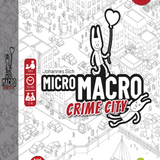 Micro Macro - Crime city - Jeu de plateau de stratégie coopératif - Rouge et Noir