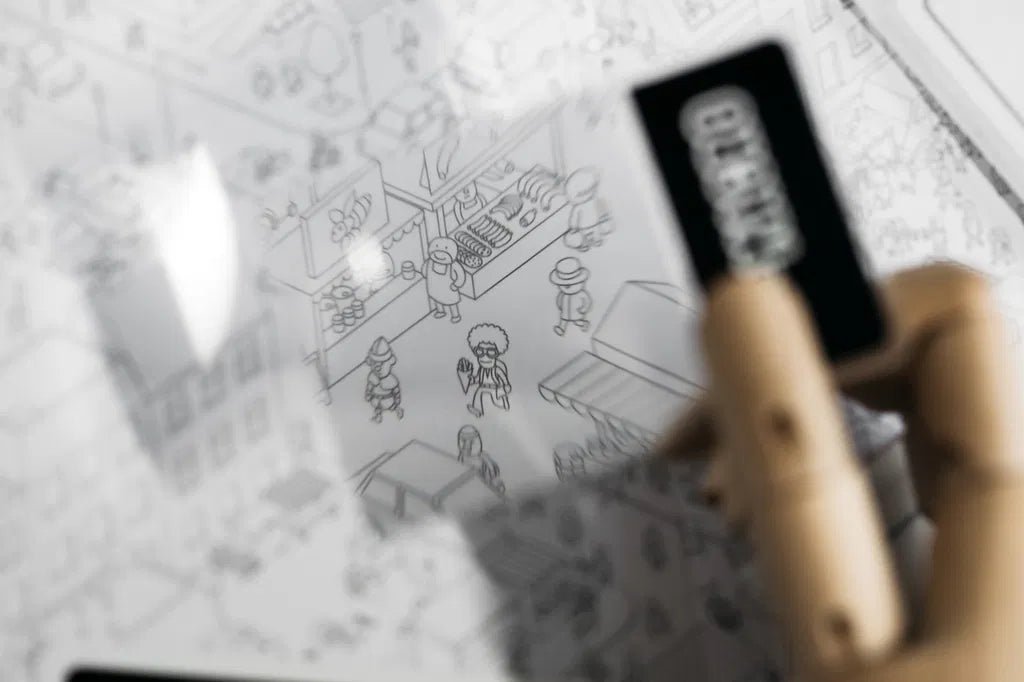 Micro Macro - Crime city - Jeu de plateau de stratégie coopératif - Rouge et Noir