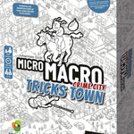 Micro Macro - Crime city - Tricks town - Jeu de plateau de stratégie coopératif - Rouge et Noir