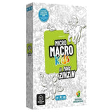 Micro Macro KIDS - Le parc Zinzin - Jeu de plateau de stratégie coopératif - Rouge et Noir