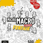 Micro Macro - Puzzle - Funfair - Jeu de plateau de stratégie coopératif - Rouge et Noir