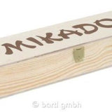 Mikados 27 cm boite bois - jeu d'adresse en bois - Rouge et Noir