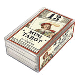 Mini tarot à jouer - Marc Vidal - jeu de cartes jeu de tarots à jouer - Rouge et Noir