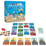 Minivilles - Deluxe - Jeu de plateau de stratégie enfants - Rouge et Noir