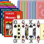 Modiano - Jumbo - Fuchsia - cartes de poker - Rouge et Noir