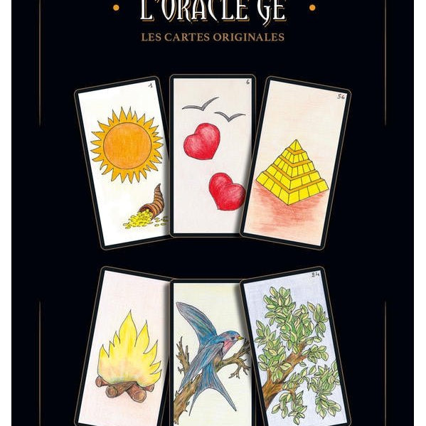 Oracle Gé - jeu divinatoire - Rouge et Noir