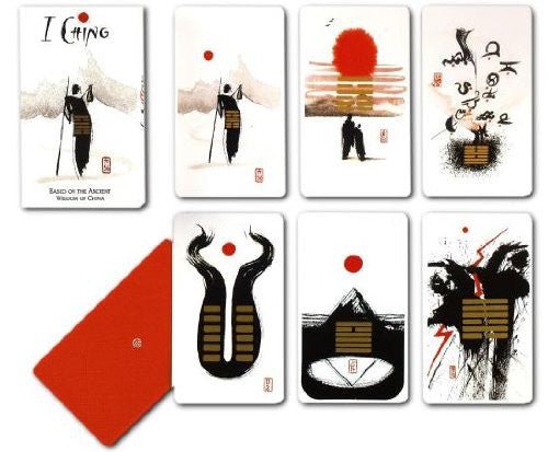 Oracle I Ching - jeu divinatoire - Rouge et Noir