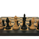 Pack pièces d'échecs noires + boîte de rangement - jeu d'échecs pièces d'échecs classiques - Rouge et Noir