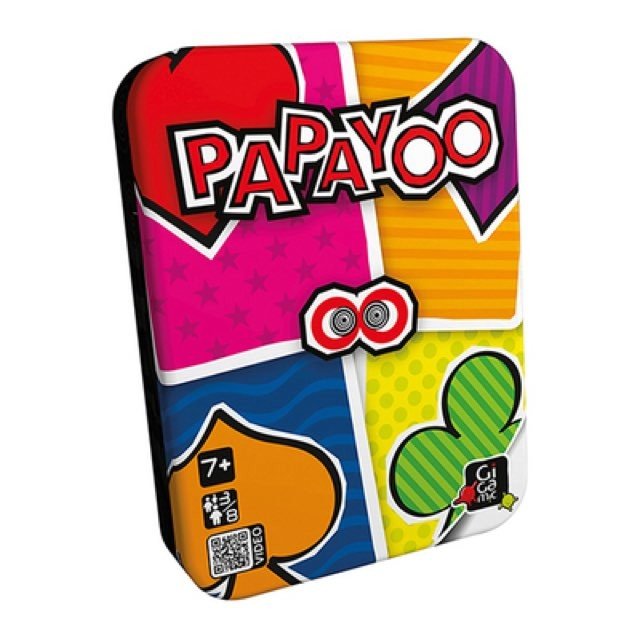 Papayoo - Jeu de plateau de stratégie - Rouge et Noir