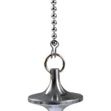 Pendule Mini Toupie - Pendule divinatoire - Rouge et Noir