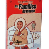 Petit jeu des Familles du monde - Cartes Enfants - Rouge et Noir