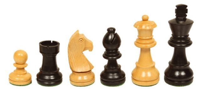 Pièces d'échecs Club Noires - jeu d'échecs pièces d'échecs classiques - Rouge et Noir