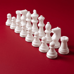 Pièces d'échecs en albâtre - Vert - Scali - ensemble échecs classique et décoratif cadeau adulte - Rouge et Noir