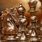 Pièces d'échecs Shera en Palissandre - Taille 6/7 - Chopra - jeu d'échecs pièces d'échecs classiques - Rouge et Noir
