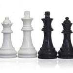 Pièces Staunton Laquées - Pièces d’échecs classiques et décoratives figuratives - Rouge et Noir