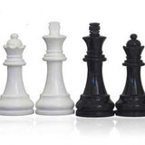 Pièces Staunton Laquées - Pièces d’échecs classiques et décoratives figuratives - Rouge et Noir