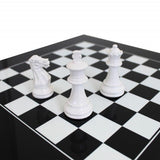 Pièces Staunton Laquées - Pièces d’échecs classiques et décoratives figuratives - Rouge et Noir