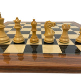 Pièces Ultime - Palissandre - jeu d'échecs pièces d'échecs classiques - Rouge et Noir