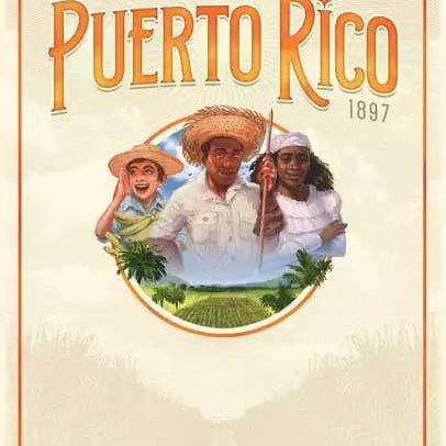 Puerto Rico 1897 - Jeu de plateau de stratégie - Rouge et Noir