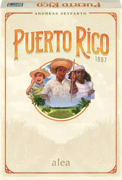 Puerto Rico 1897 - Jeu de plateau de stratégie - Rouge et Noir