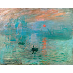 Puzzle Bois Michèle Wilson - 80 pièces - Impression Soleil Levant - Monet - Puzzle en bois Michèle Wilson - Rouge et Noir